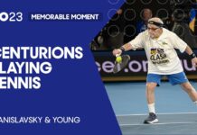 Australian Open 2023: 100-latkowie zagrali przeciwko Tiafoe i Zverevowi