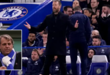 Podczas gdy Graham Potter prowadził drużynę Chelsea przeciwko Fulham, on siedział na trybunach i wszystko obserwował