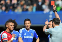 Ile meczów tracą piłkarze z powodu czerwonej kartki w Premier League?