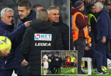 Jose Mourinho wściekły po czerwonej kartce. Został wyrzucony z boiska, a teraz grozi sądem