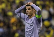Cristiano Ronaldo bombarduje operatora kamery