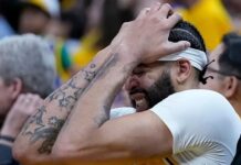 Anthony Davis z Los Angeles Lakers z kontuzją głowy. Może nie zagrać w 6. meczu półfinału