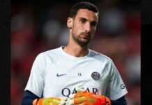 Bramkarz PSG Sergio Rico został przewieziony do szpitala po poważnym wypadku
