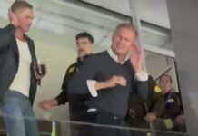 Ojciec Haalanda wywołuje skandal