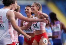 Natalia Kaczmarek daje zwycięstwo w biegu sztafety mieszanej po fantastycznym pościgu!