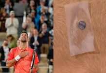 Djokovic jest robotem? Serb i jego nanotechnologiczna naszywka wbita w klatkę piersiową