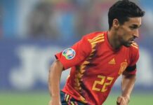 Jesus Navas bije rekord Hiszpanii występując w półfinałowym meczu Ligi Narodów