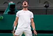 Carlos Alcaraz najmłodszym tenisistą, który awansuje do ćwierćfinału Wimbledonu w ciągu ostatnich 9 lat!