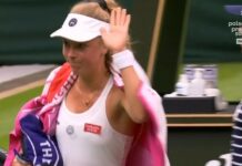 Magdalena Fręch przegrała z Ons Jabeur w pierwszej rundzie Wimbledonu