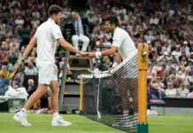 Setny mecz Djokovica na Wimbledonie. Kapitalny Hubert Hurkacz. Serb przyznał, że było to trudne starcie