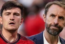 Harry Maguire z Manchesteru United otrzymał ostrzeżenie od trenera reprezentacji Anglii