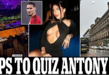 Była dziewczyna Antony’ego Gabriela Cavallin przybyła do Wielkiej Brytanii