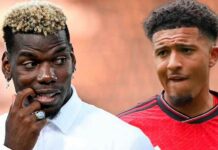 Paul Pogba może mieć wpływ na odejście Jadona Sancho z Manchesteru United