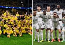 Borussia Dortmund i Real Madryt zagrają w finale Ligi Mistrzów 2024