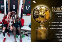 Dwóch zawodników Manchesteru United nominowanych do prestiżowej nagrody Golden Boy