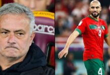 Mourinho próbuje przekonać marokańskiego pomocnika do przejścia do Fenerbahce