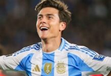 Dybala strzelił gola dla Argentyny po raz pierwszy od dwóch lat