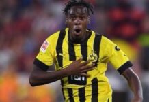 Jamie Gittens dokonał wyjątkowego osiągnięcia w Lidze Mistrzów