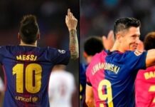 Lewandowski dorównuje Messiemu, rozpoczynając sezon piorunującym początkiem