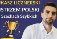 Łukasz Licznerski mistrzem Polski w szachach szybkich