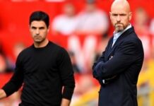 Mikel Arteta skomentował zwolnienie Ten Haga z Manchesteru United