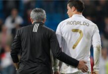 Ujawnił! Jose Mourinho stara się przekonać Cristiano Ronaldo po tym, jak zgodził się z kolegą z drużyny