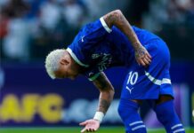 Zmęczony Neymar