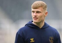 Everton chce usunąć Jarrada Branthwaite’a z rynku