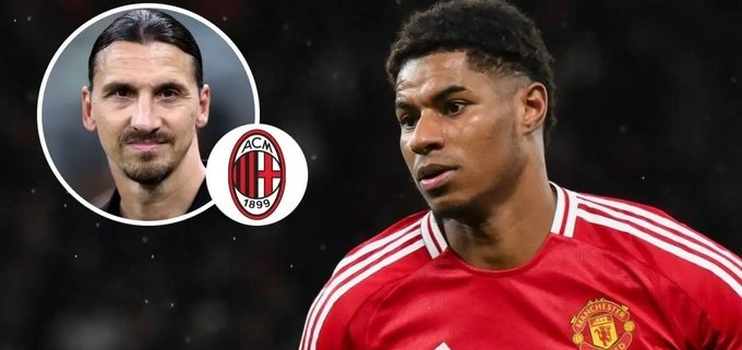 Zlatan Ibrahimovic i Marcus Rashford