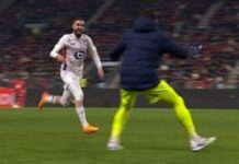 Wrócił osiem miesięcy po zawale serca i strzelił gola dla Lille