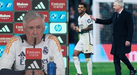 Carlo Ancelotti i Rodrygo