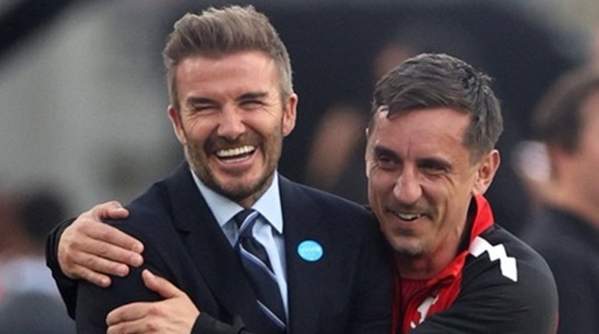David Beckham i Gary Neville