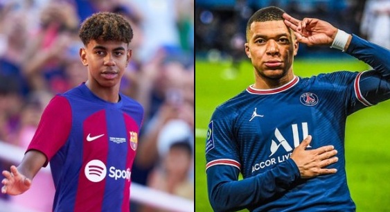 Kylian Mbappe i Lamine Yamal