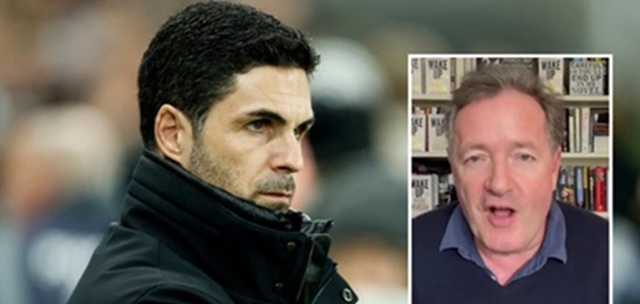 Piers Morgan i Mikel Arteta