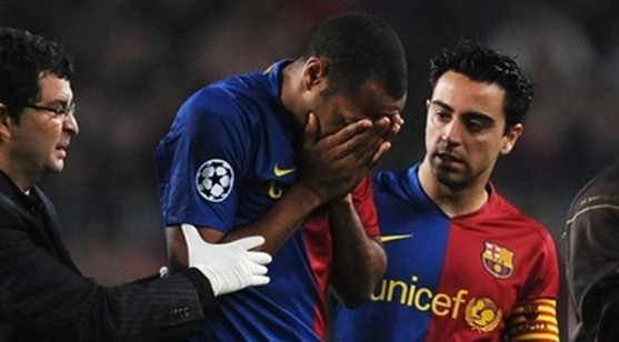Xavi i Thierry Henry