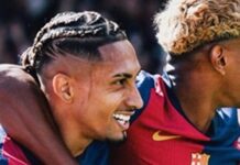 Raphinha zachwyca się kolegą z Barcelony: „Jesteś z innej planety”