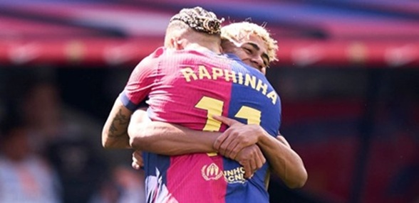 raphinha i lamine yamal
