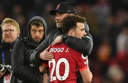 Klopp i Diogo Jota