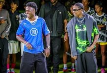 Vinícius wziął udział w imprezie piłkarskiej Nike w Los Angeles