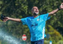 Pep Guardiola łowi ryby w składzie Barcelony