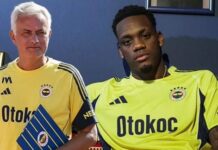 Mourinho krytykuje napastnika po odpadnięciu Fenerbahce z Ligi Mistrzów