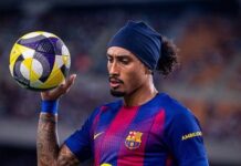 Flick ukarał Raphinhę przed meczem La Liga