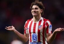 Joan Laporta chciałby zobaczyć Juliána Álvareza w Barcelonie