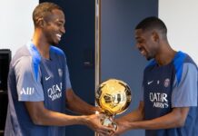 Ousmane Dembélé dzieli triumf w Złotej Piłce z PSG