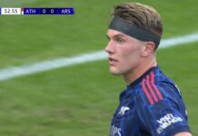 Nieprzyjemny moment dla napastnika Arsenalu