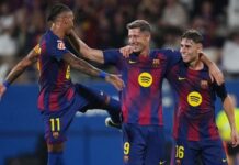 Robert Lewandowski i Raphinha zapisali się na kartach historii La Liga