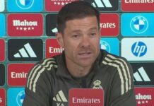 Xabi Alonso odmawia udziału w przedmeczowym treningu na Anfield