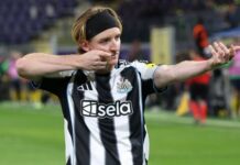 Anthony Gordon pisze na nowo historię Newcastle w Lidze Mistrzów
