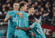 Hoffenheim najlepzą drużyną wyjazdową w Bundeslidze