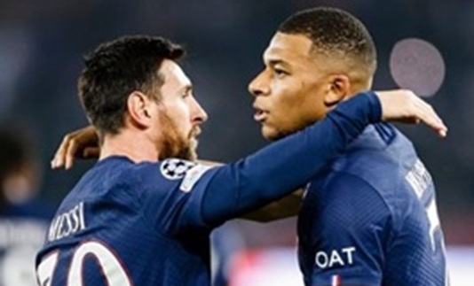 Kylian Mbappe i Lionel Messi